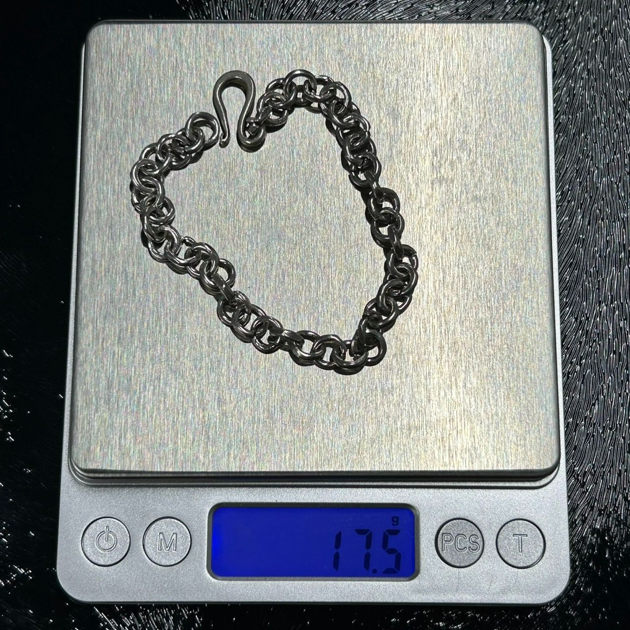 カレンシルバー チェーンブレスレット