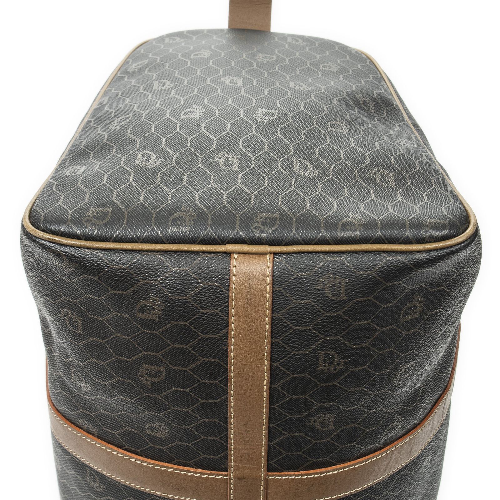 ボストン茶色マカダムPVCキャンバスA