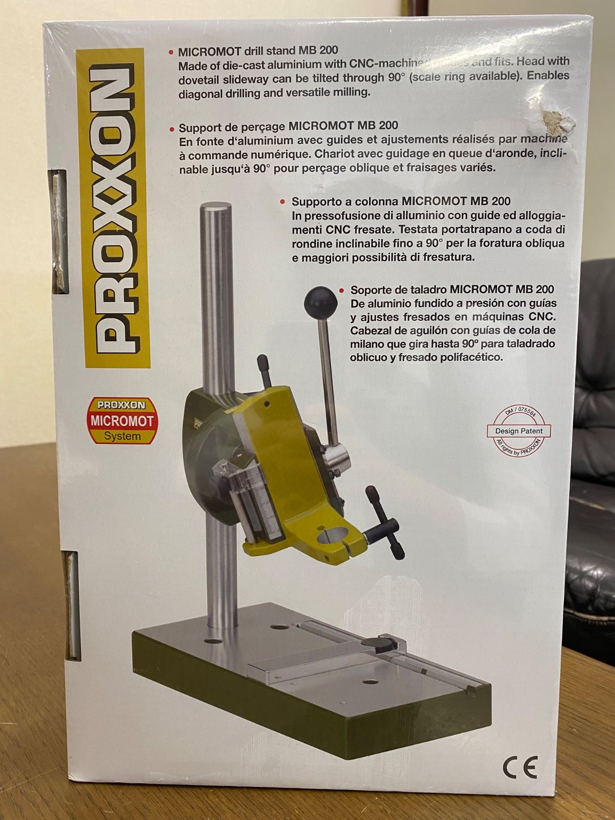 Proxxon 28600マイクロモータードリルスタンドMB 200