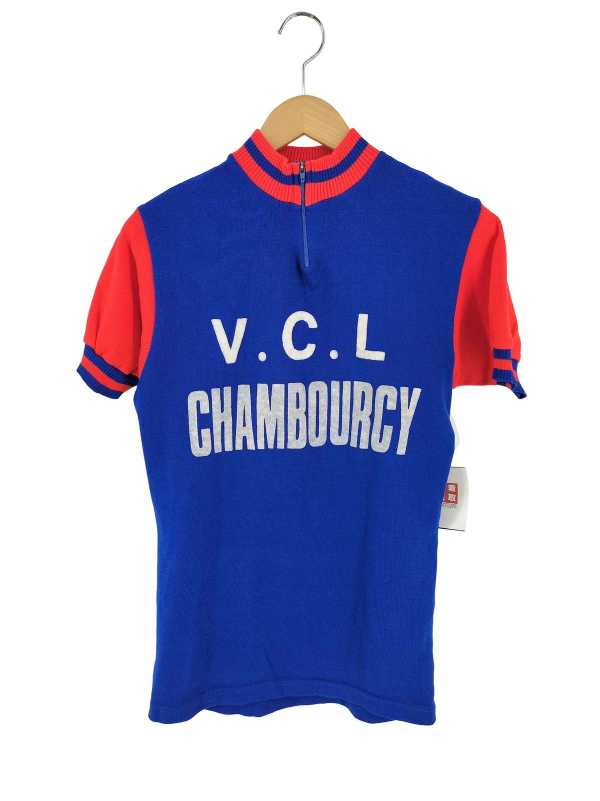 USED古着(ユーズドフルギ) 70S フランス製 サイクリングジャージ メンズ 表記無 【中古】【ブランド古着バズストア】 ユーズドフルギ USED古着 70S フランス製 サイクリングジャージ メンズ