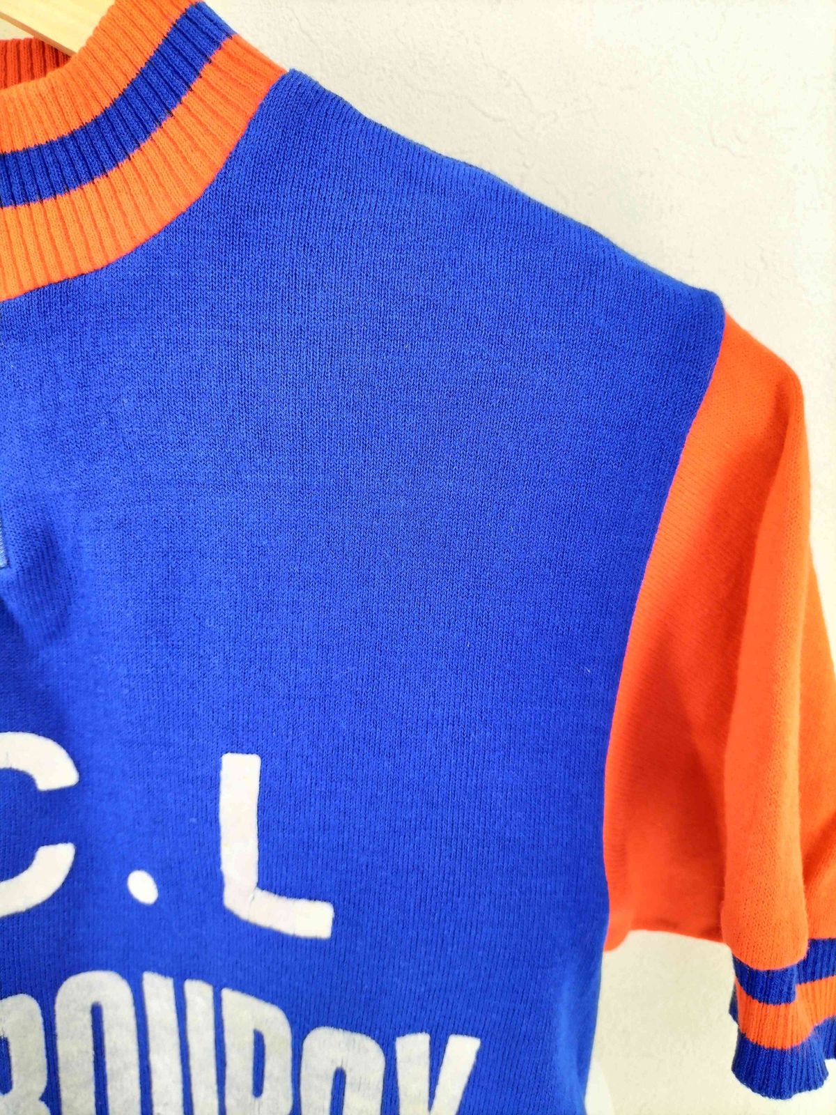 USED古着(ユーズドフルギ) 70S フランス製 サイクリングジャージ メンズ 表記無 【中古】【ブランド古着バズストア】 ユーズドフルギ USED古着 70S フランス製 サイクリングジャージ メンズ