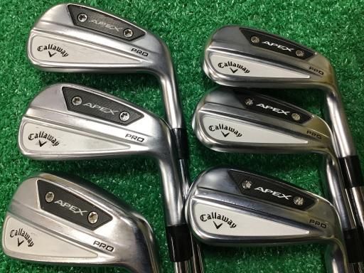 キャロウェイ APEX PRO 2025 6S アイアンセット IR NS PRO MODUS3 TOUR105 フレックスS メンズ 男性用 右利き 右用 Cランク ゴルフクラブ