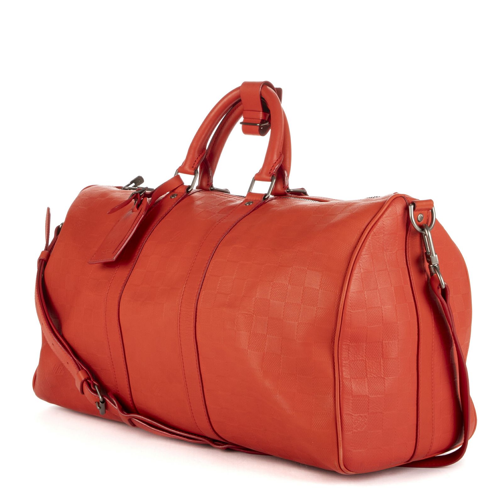 中古] LOUIS VUITTON ルイヴィトンキーポル バンドリエールオレンジ