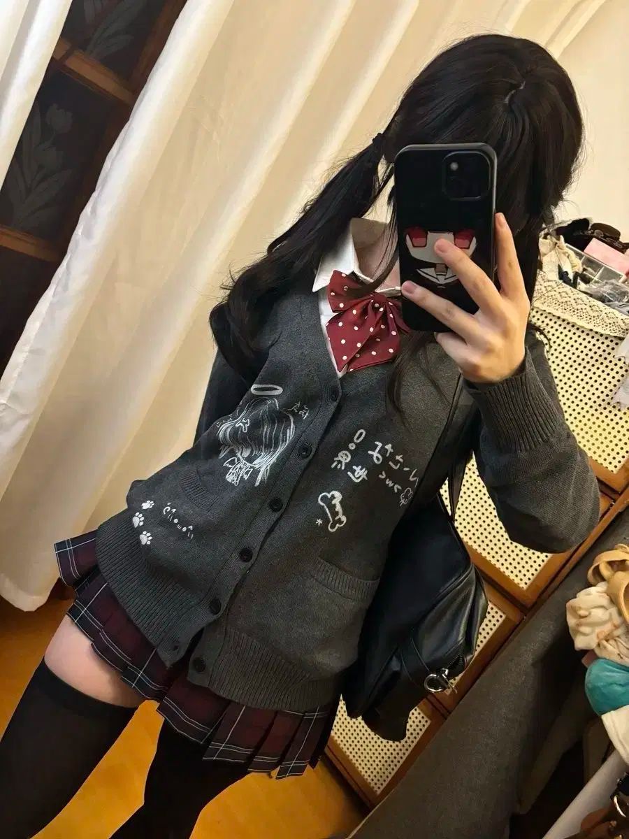 オーバーサイズ ニット アウター カーディガン 2 COLOR