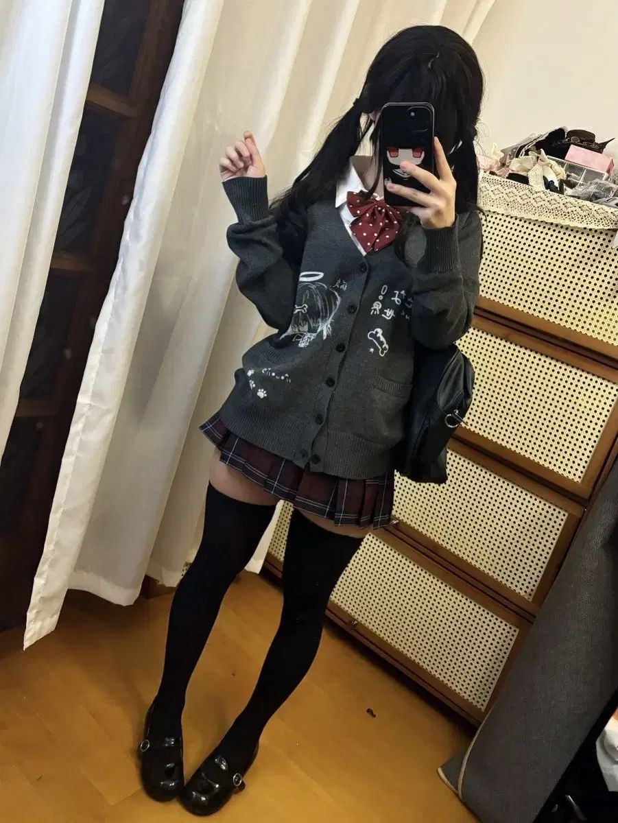 オーバーサイズ ニット アウター カーディガン 2 COLOR