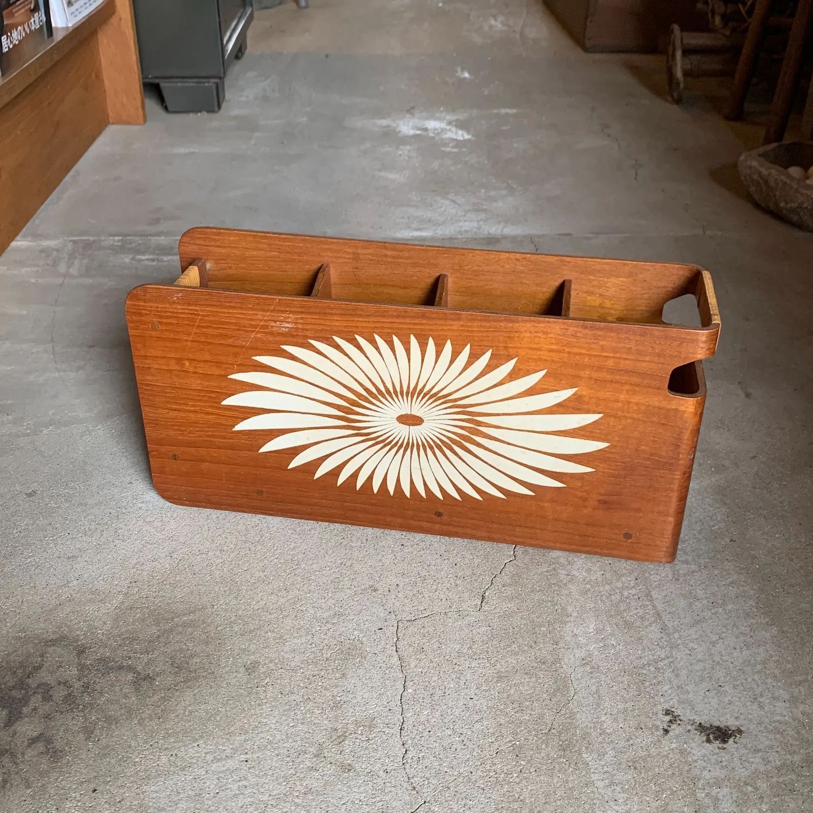 60’s 70’s ミッドセンチュリー プライウッド ラック 多用途 スペースエイジ インテリア HM 0160