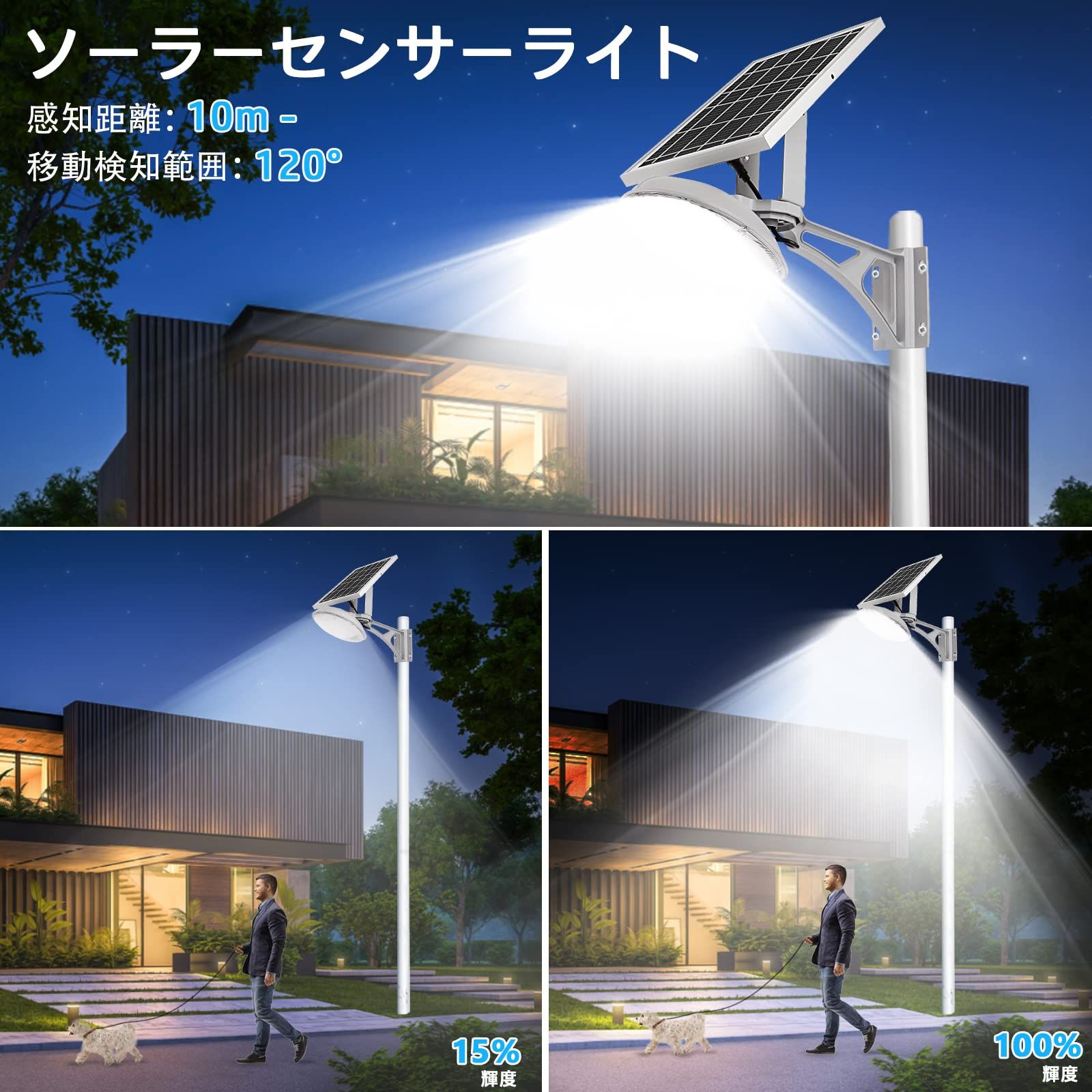 一体式センサーライト防水