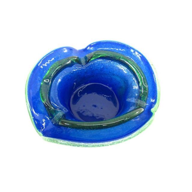 稲嶺盛吉 琉球ガラス 灰皿 ∠UK 2115