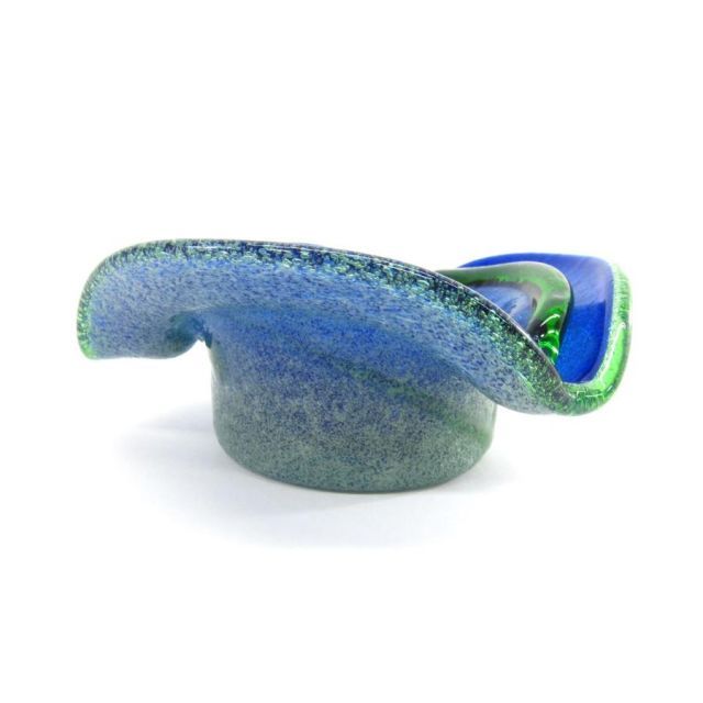 稲嶺盛吉 沖縄 琉球ガラス 灰皿 ∠UK2115 - メルカリ