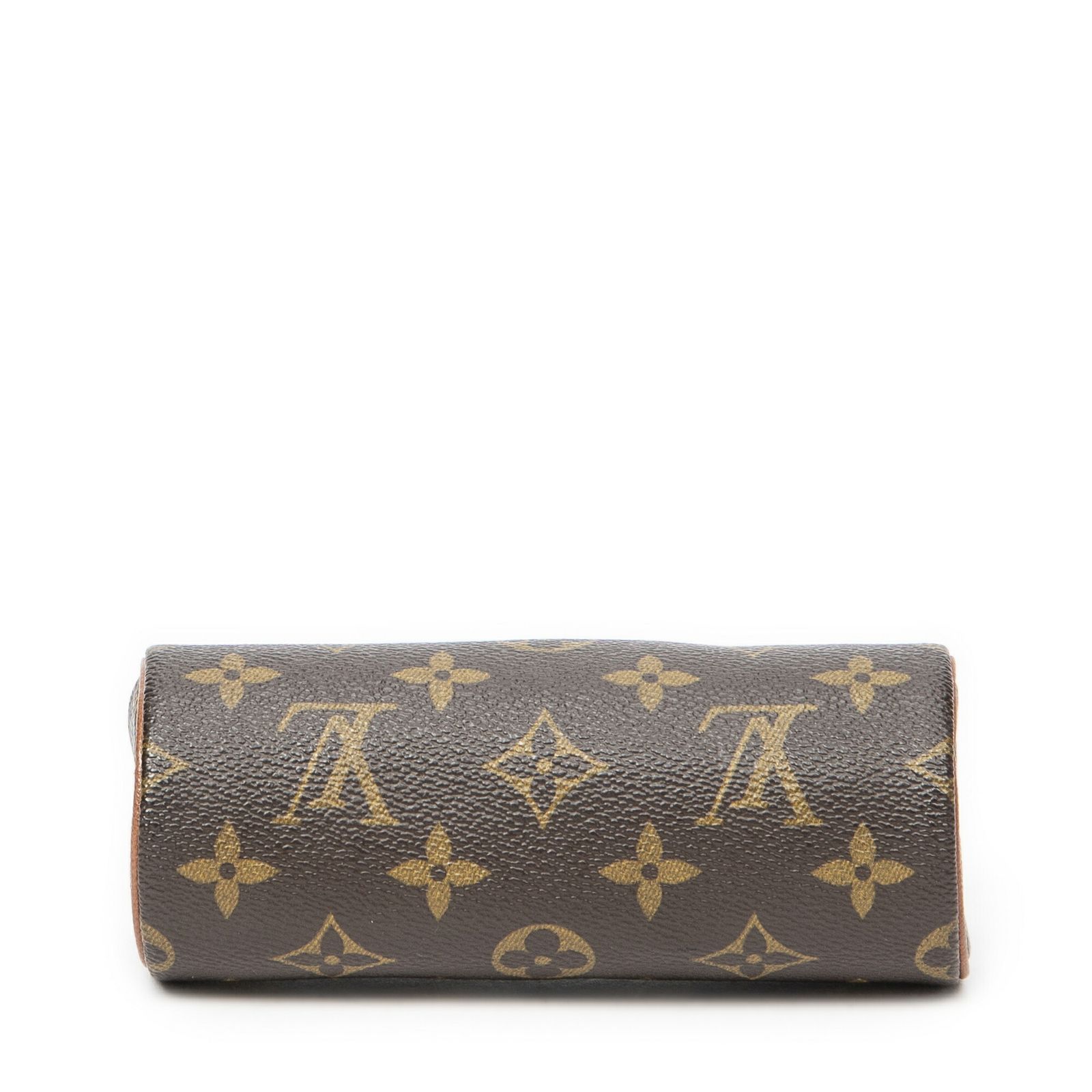 ルイヴィトンパピヨンポーチ茶色モノグラムキャンバスAB