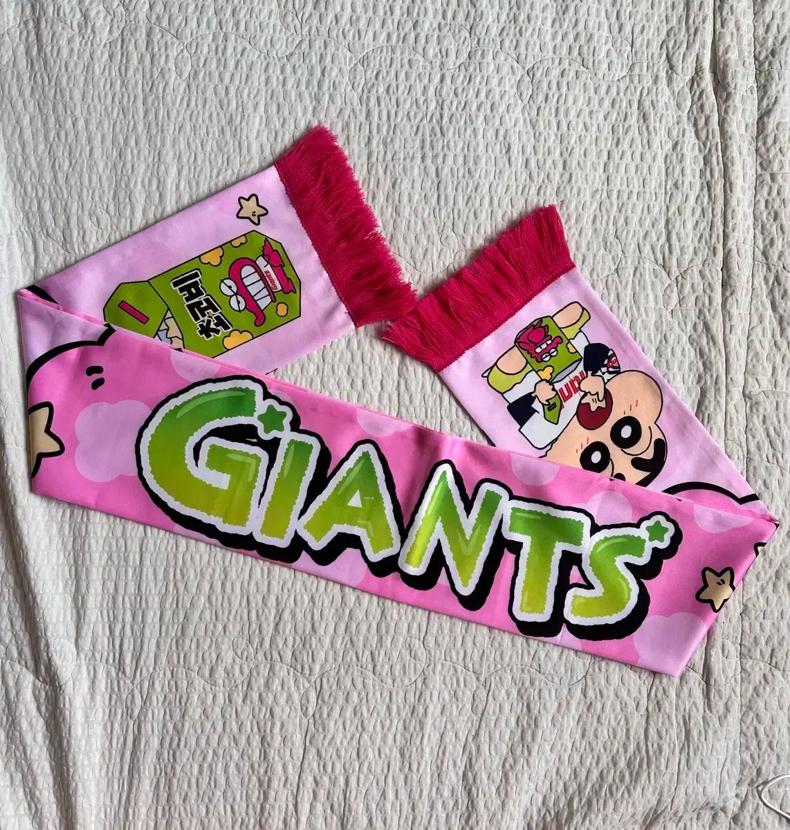 ロッテ ジャイアンツ クレヨンしんちゃん マフラー