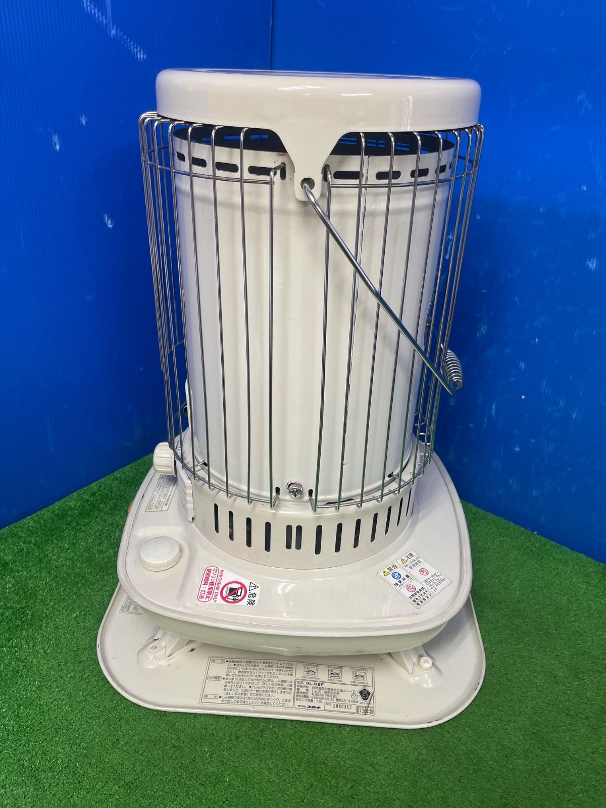 S99ヤ☆コロナ 自然通気形 石油ストーブ SL-66F 動作品 保証付 送料