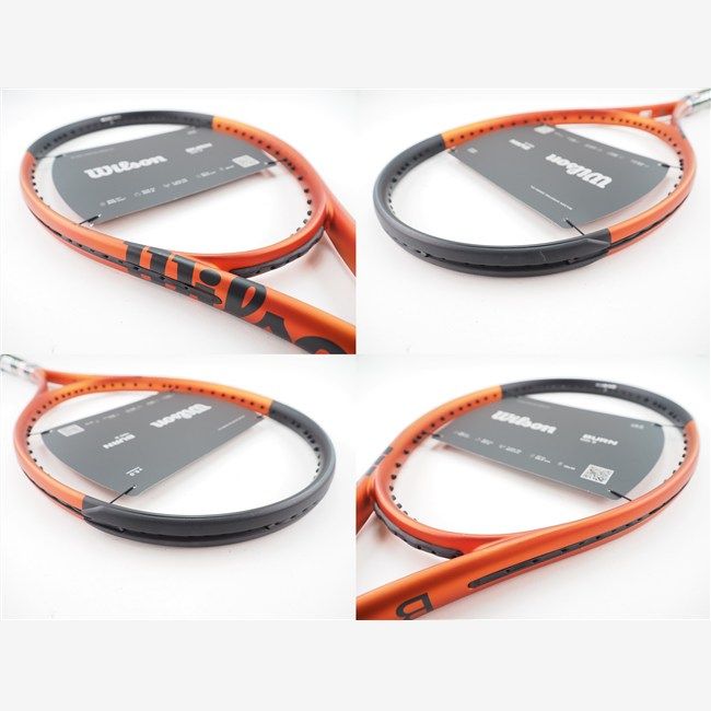 テニスラケット ウィルソン バーン 100エス バージョン5.0 モデル G 2 WILSON BURN 100 S V 5.0 2025 c