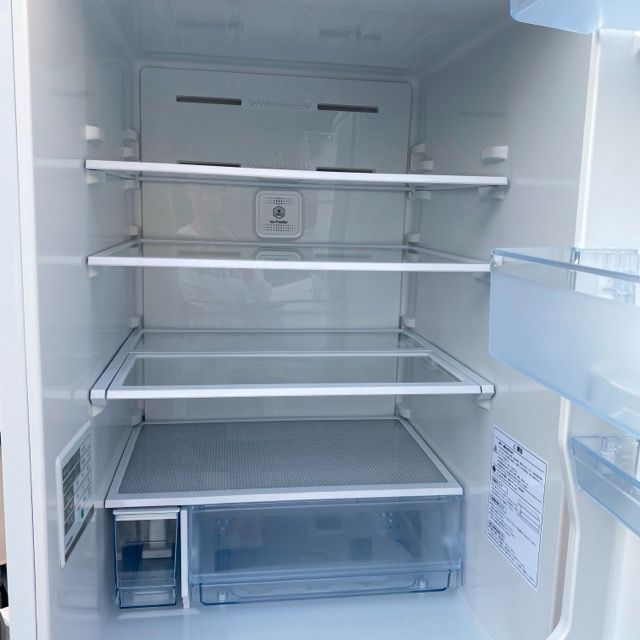 25-2592 【中古】ヤマダ 319L 冷凍冷蔵庫 YRZF-32MW 2025年製 YAMADA