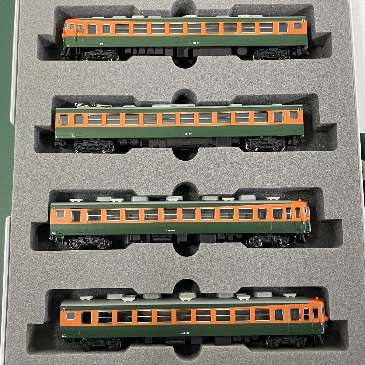 KATO 10-1334 165系 急行電車 飯田線 急行 こまがね 4両セット Nゲージ