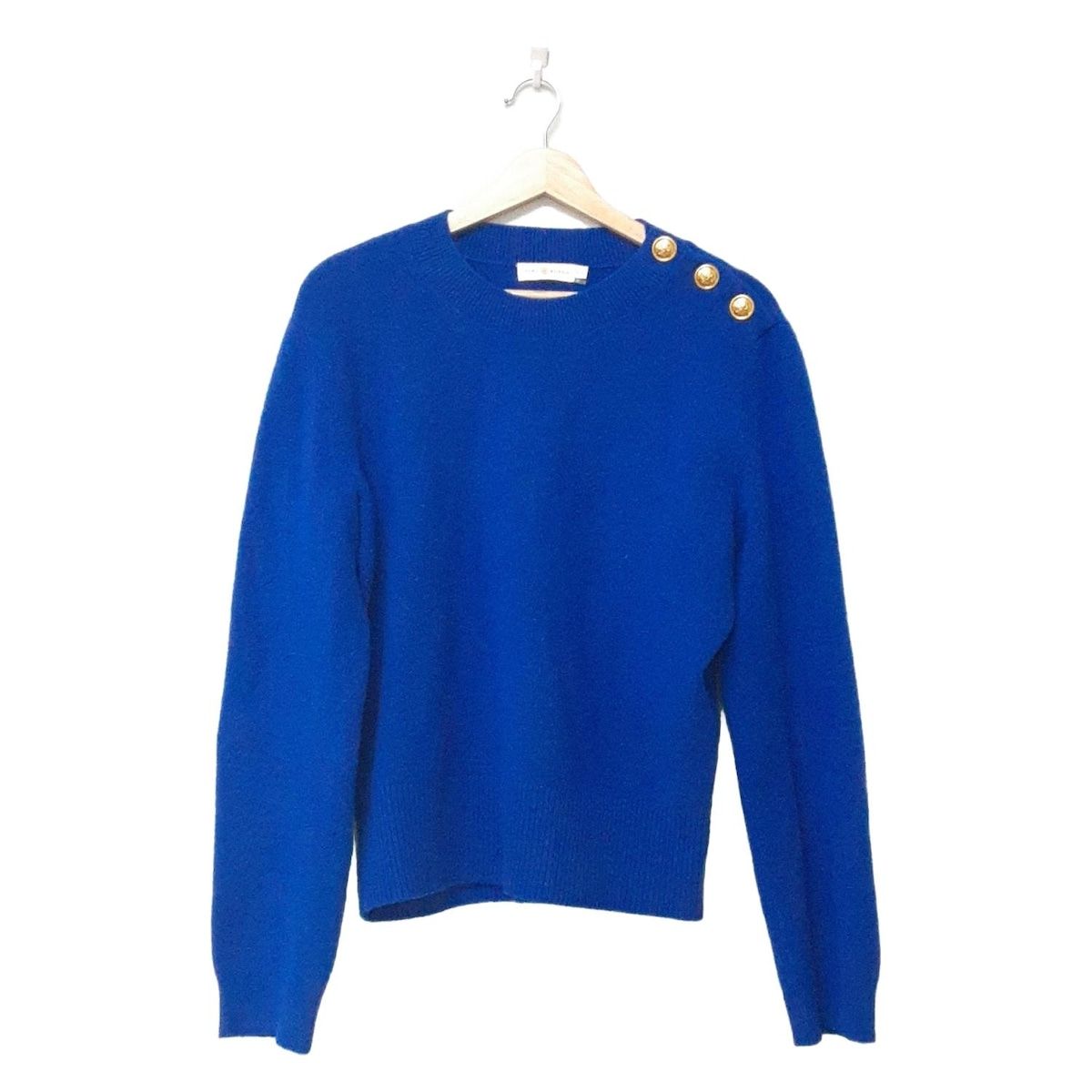 TORY BURCH トリーバーチ 長袖セーター サイズXL レディース - ブルー