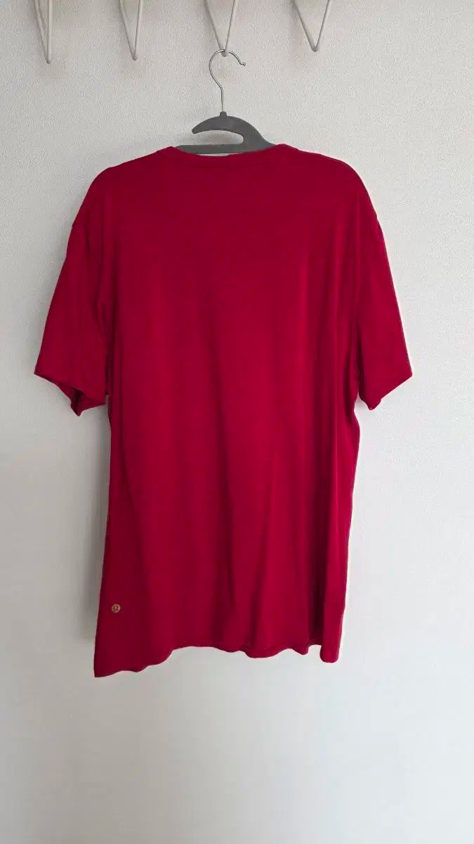 lululemon 赤色 半袖 Tシャツ L