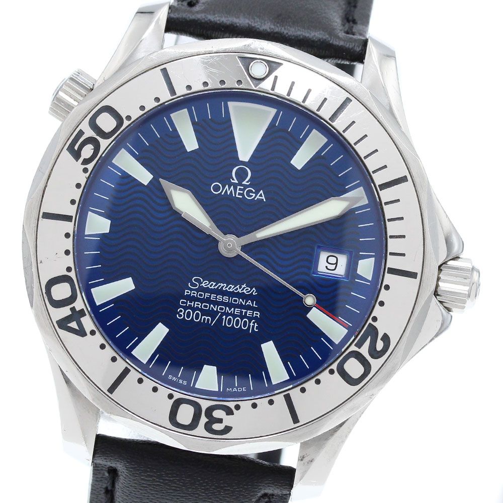 オメガ OMEGA 2255.80 シーマスター300 デイト 自動巻き メンズ_898270