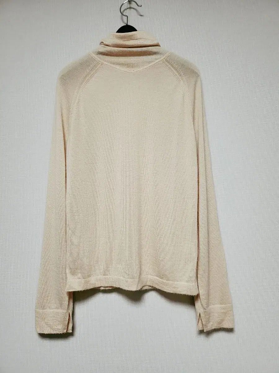 TIMEカシミア 100 ロングスリーブ タートルネック