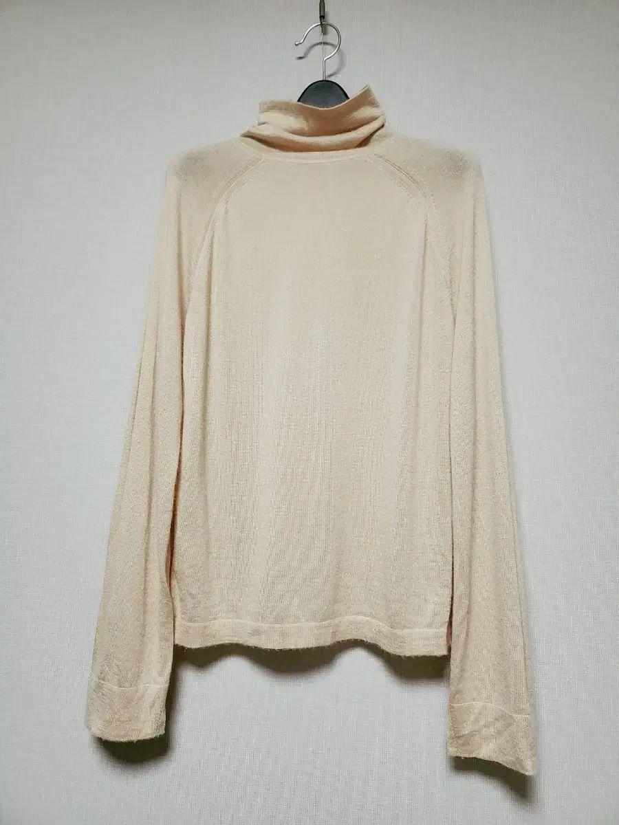 TIMEカシミア 100 ロングスリーブ タートルネック
