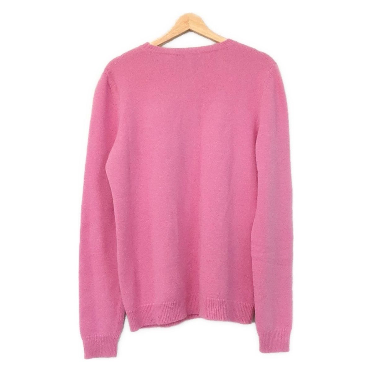 GUCCI グッチ 長袖セーター レディース - 526717-X9W70 ピンク クルーネック コサージュ付き