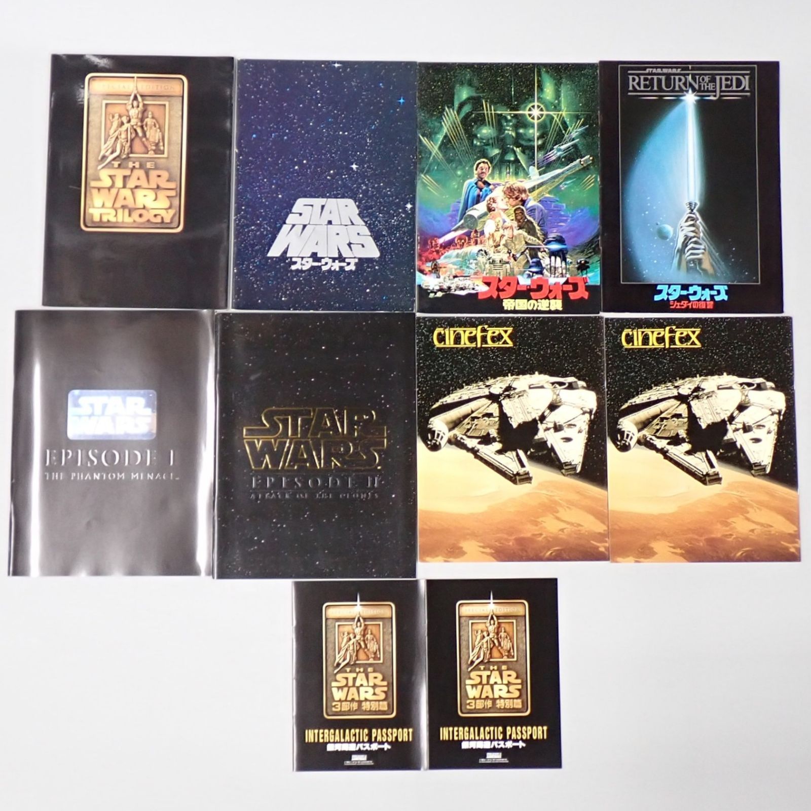 送料無料 STARWARS スターウォーズ パンフレット まとめ エピソードⅠ