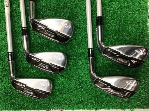 キャロウェイ EPIC MAX FAST 5S レディース アイアンセット IR ELDIO for CW 40 IR フレックスL レディース 女性用 右利き 右用 Cランク ゴルフクラブ