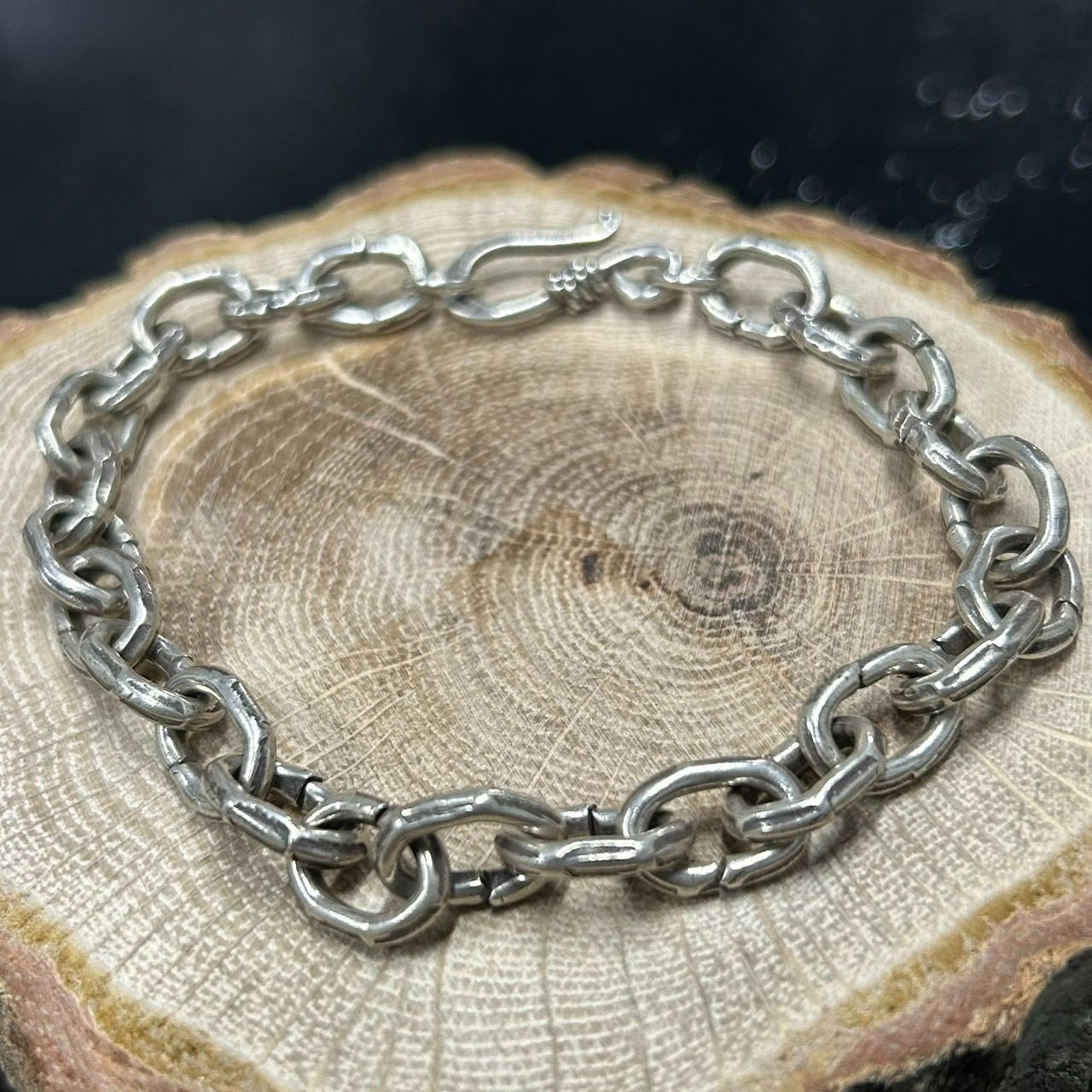 KAREN SILVER カレンシルバー チェーンブレスレット ユニセックス a krb 006