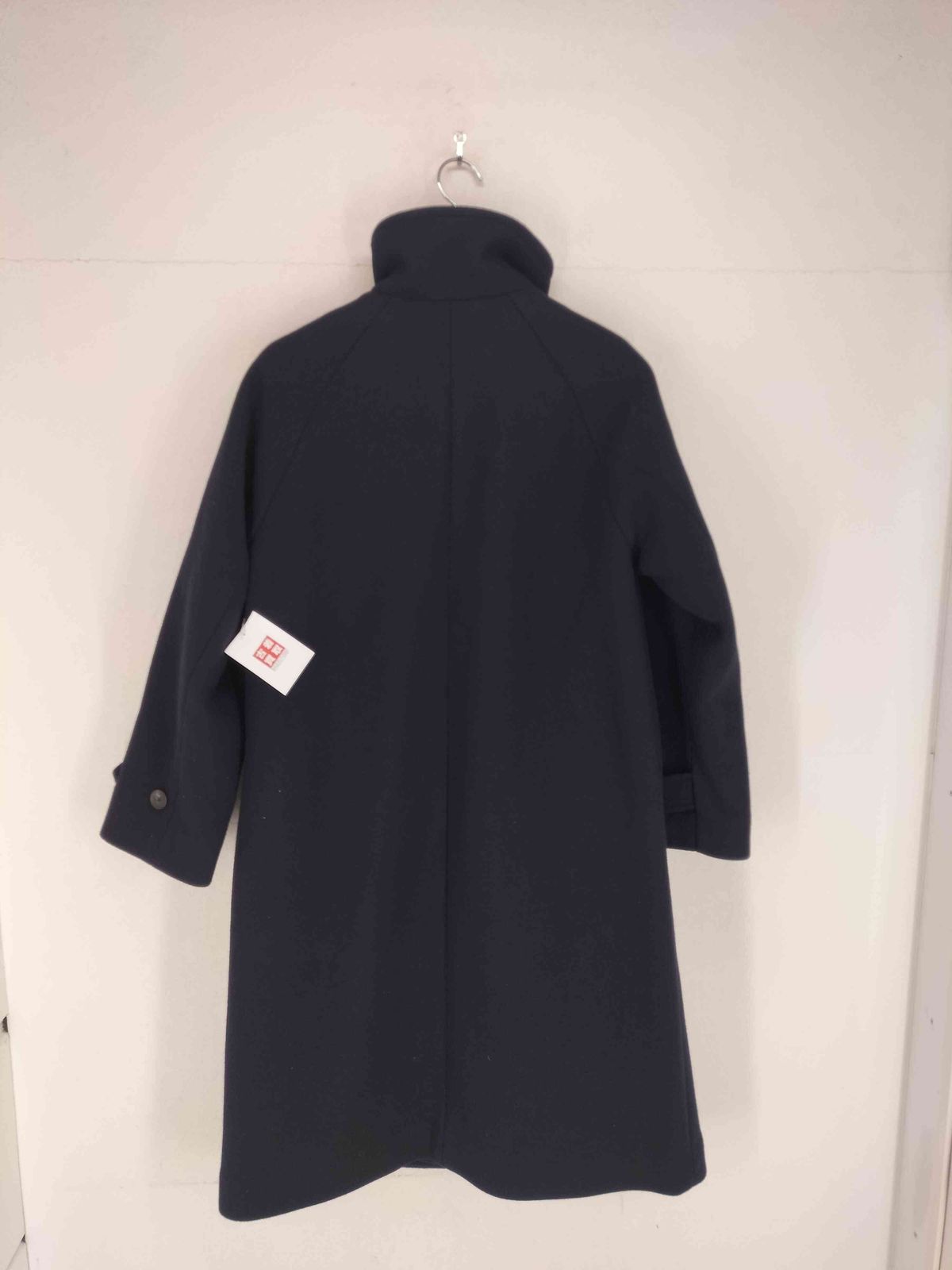 ユナイテッドアローズ　ソフトメルトン スタンドカラー コートネイビー　紺 ユナイテッドアローズ ソフトメルトン スタンドカラー コートネイビー