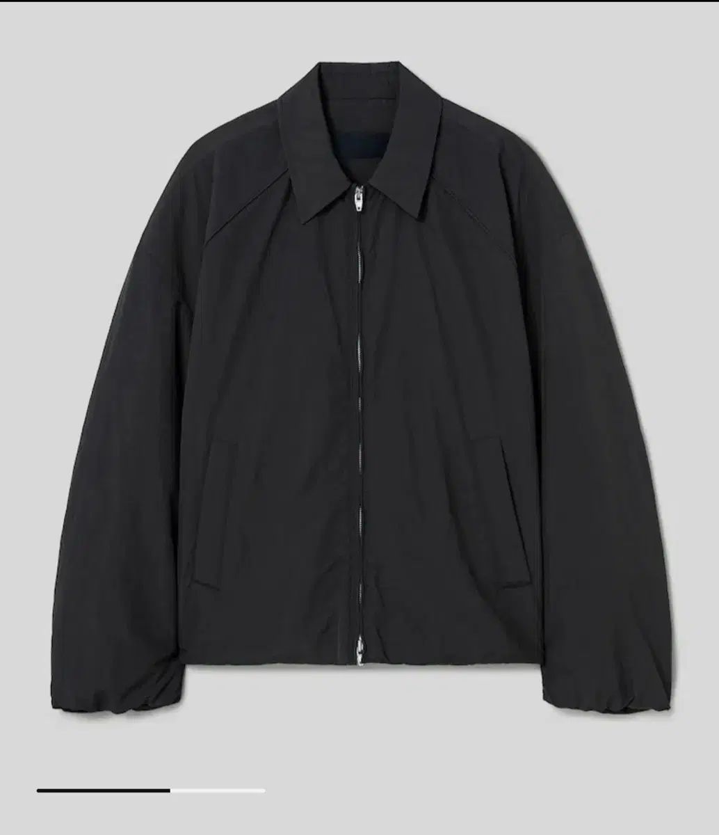 ジュン.J 24FW パデッド シャツ ブラック 48