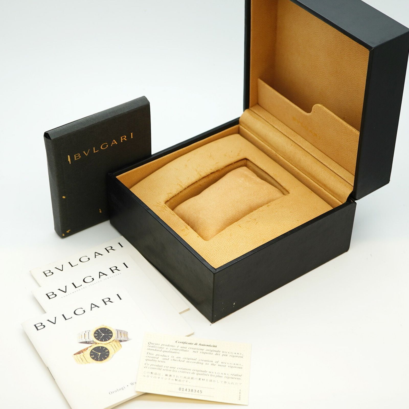 ブルガリ Bzero 1 BZ 22 S 青文字盤腕時計 レディース