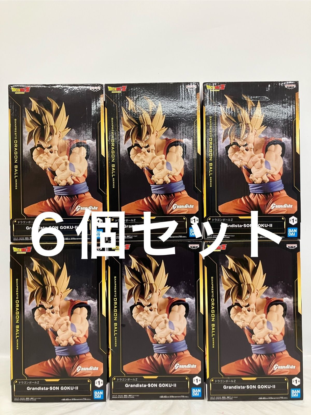 ドラゴンボールZ Grandista-SON GOKU-Ⅱ 孫悟空6体セット ドラゴンボールZ Grandista-SON GOKU-Ⅱ 孫悟空6体セット