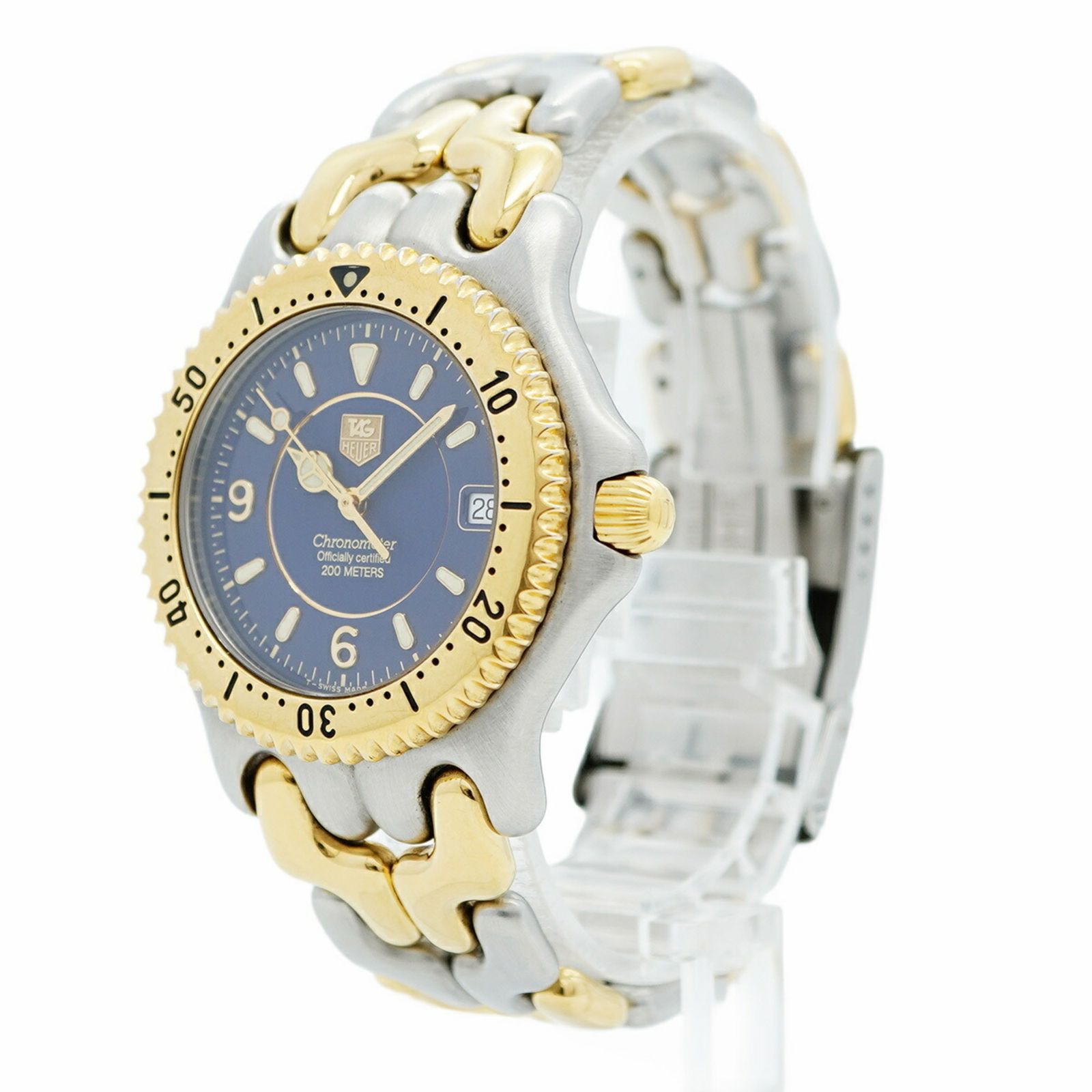 タグホイヤー セル WG 5121 P 0 青文字盤腕時計 メンズ