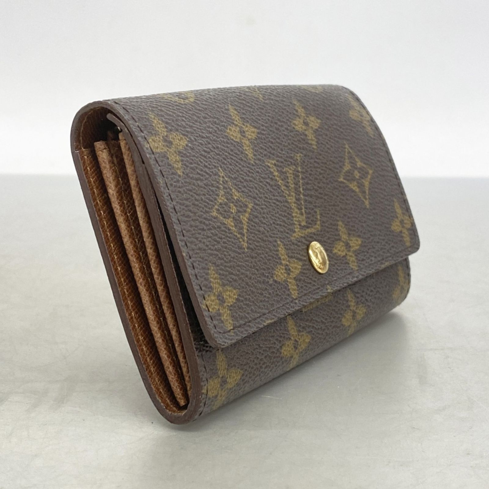 ルイ ヴィトン Louis Vuitton 財布 コインケース モノグラム ポルトモネジップ M 61735 ブラウンレディース