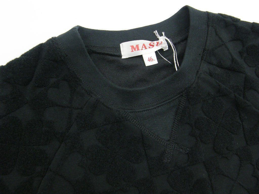 新品】 MASU ／ エムエーエスユー パイル スウェット CLOVER PILE 