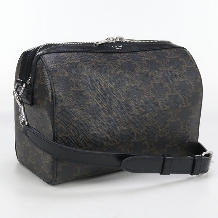 CELINE セリーヌ トリオンフキャンバス 120502FQM.38SI ミニボストン PVC メンズ