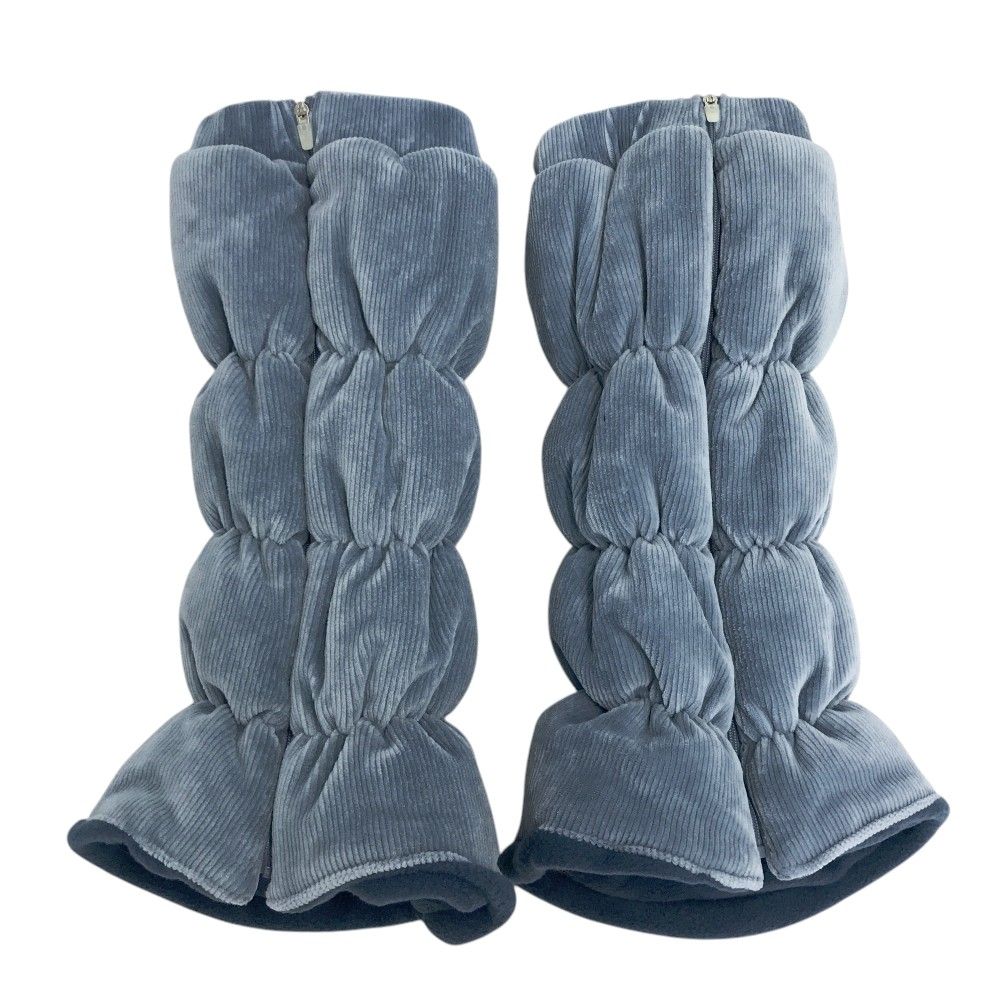 MARK LONA マークアンドロナ 中綿 起毛 レッグウォーマー ブルー系 ONE ゴルフウェア ストスト