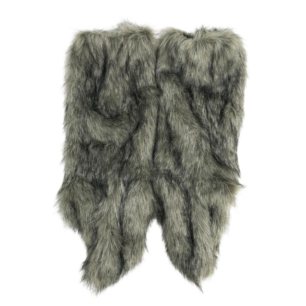 PEARLY GATES パーリーゲイツ ファー レッグウォーマー グレー系 FR 240101506630 ゴルフウェア ストスト