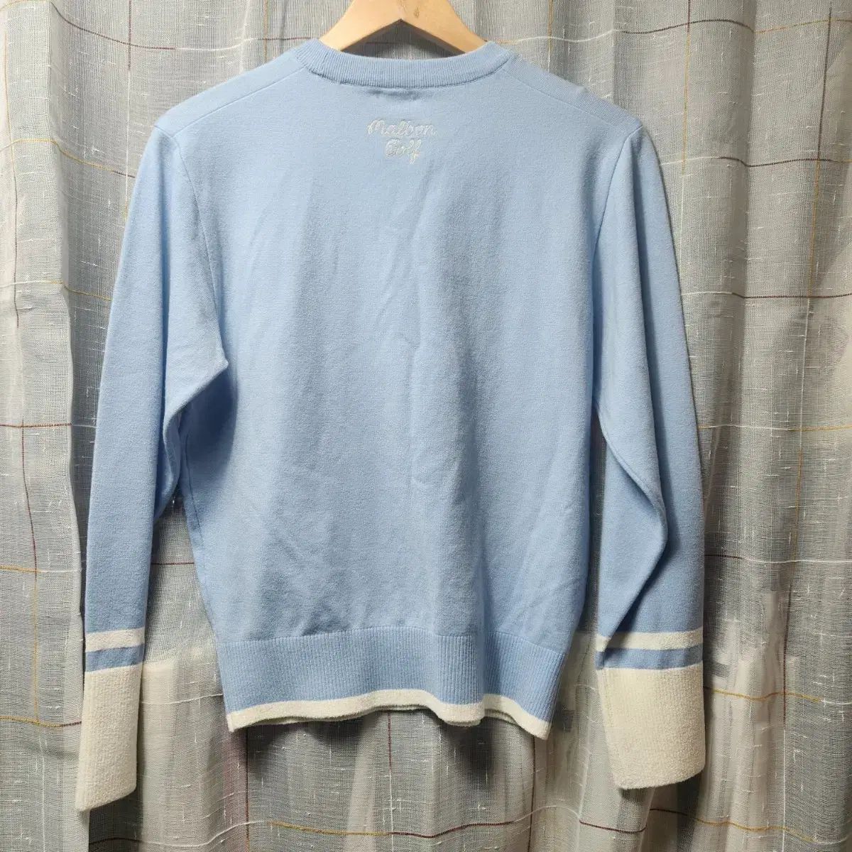 スマイルニット スカイブルー