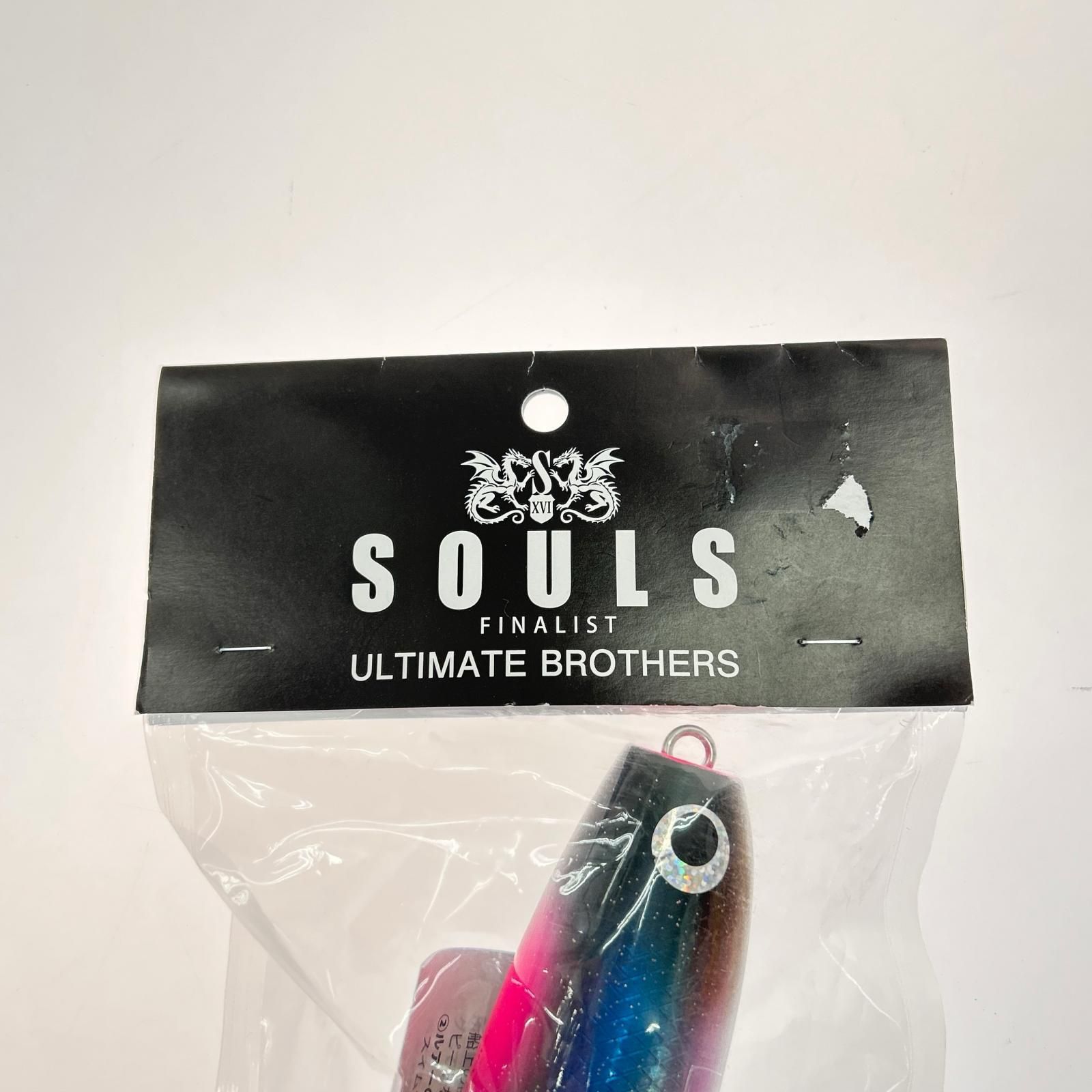 SOULS ソウルズ ポッパー ブルーバックアイキャッチピンク 225mm 約140g コムソー 225-140G OLIVEOS_COM_TR