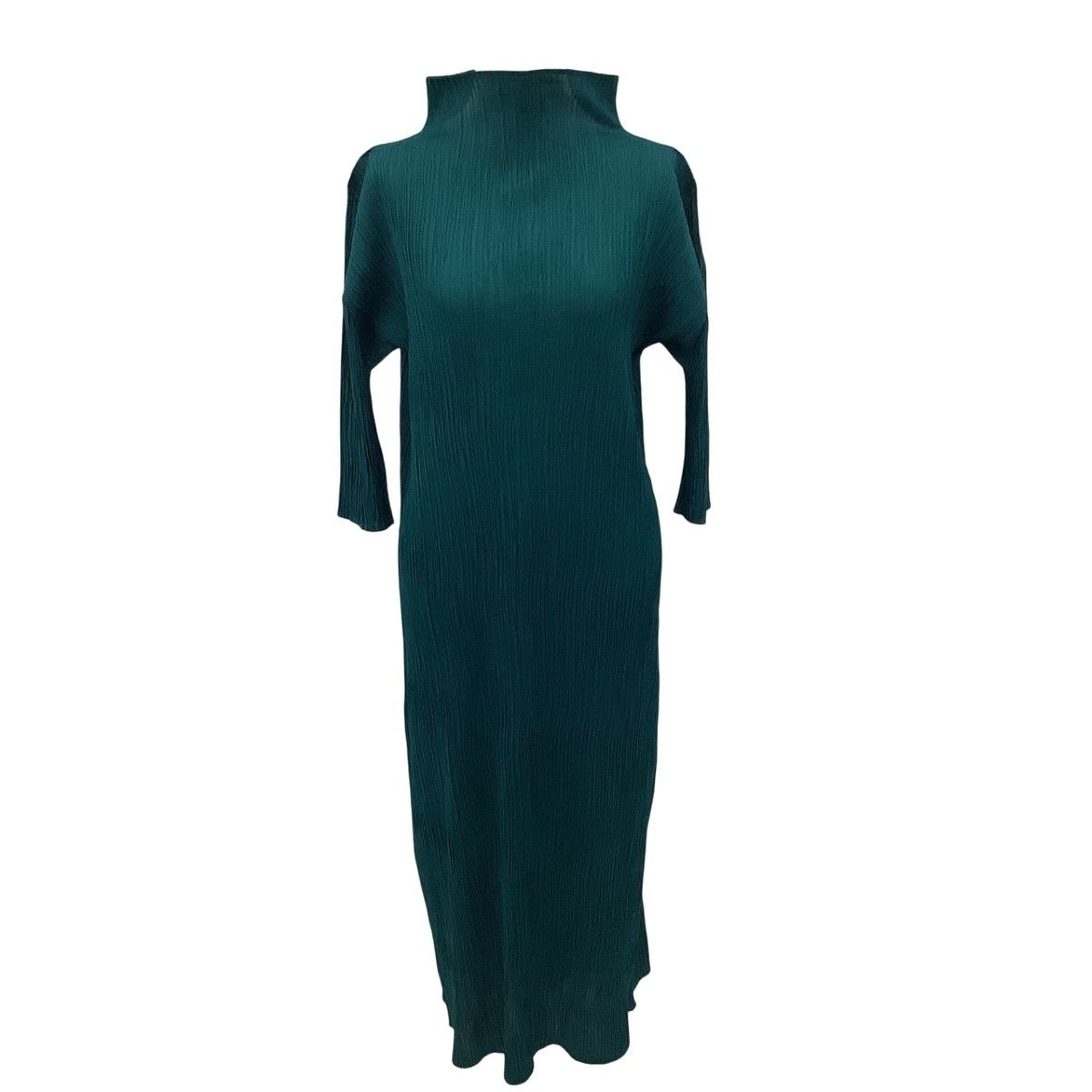 ISSEY MIYAKE イッセイミヤケ PLEATS PLEASE ワンピース SIZE 2 PP63-JH676 グリーン