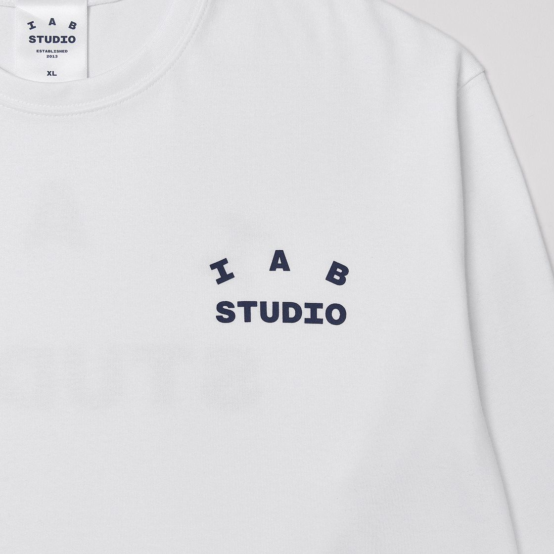 IAB Studio アイエプスタジオ ロングスリーブ 白 S サイズ