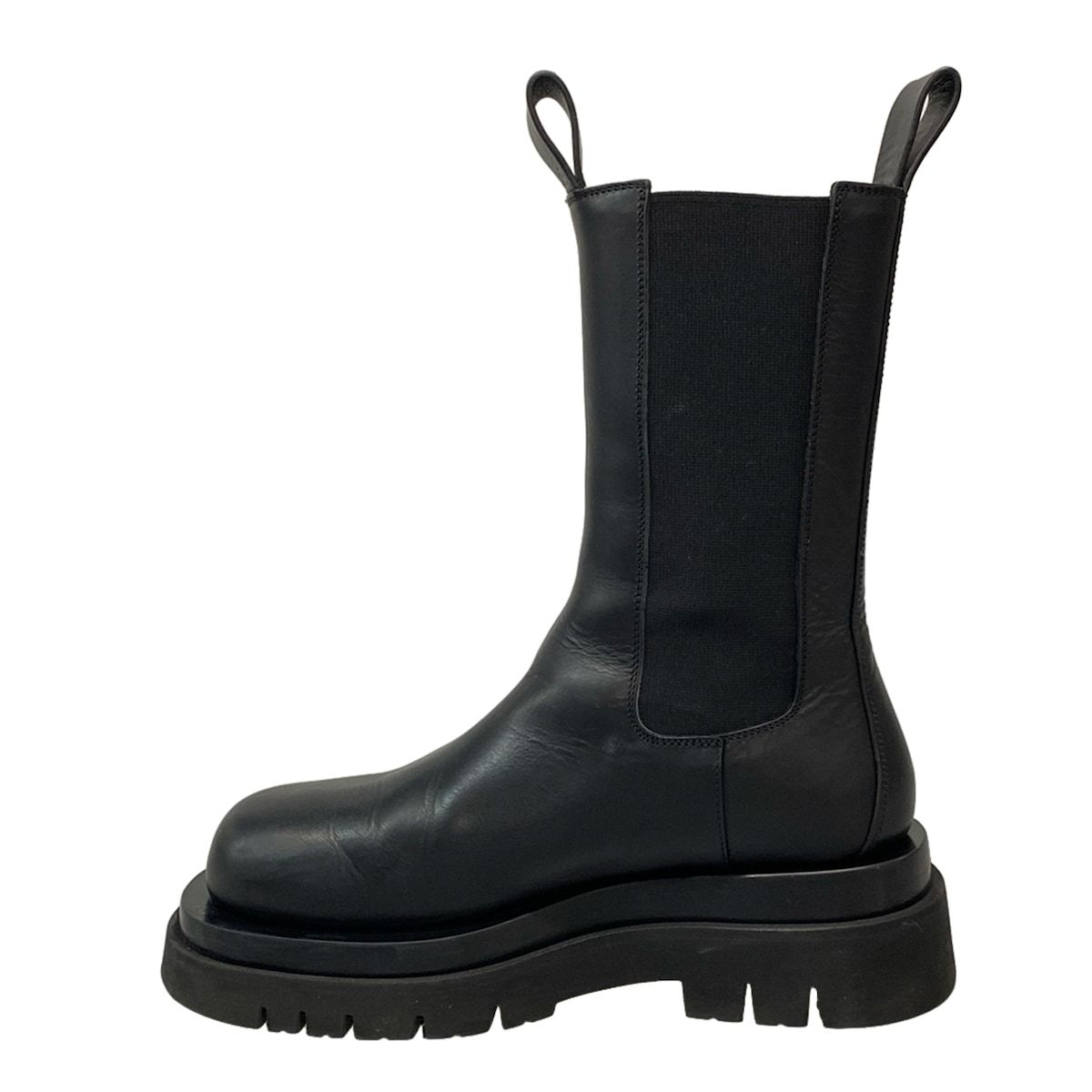 Bottega Veneta 黒 レザーブーツ 37 BOTTEGA VENETA(ボッテガヴェネタ) ブーツ 37 レディース - 黒