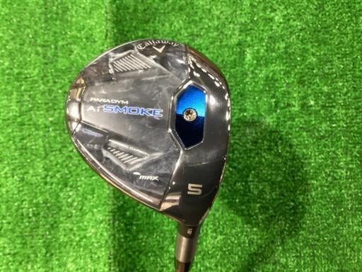 キャロウェイ PARADYM Ai SMOKE MAX 5W フェアウェイウッド FW 純正特注シャフト フレックスS メンズ 男性用 右利き 右用 Aランク ゴルフクラブ