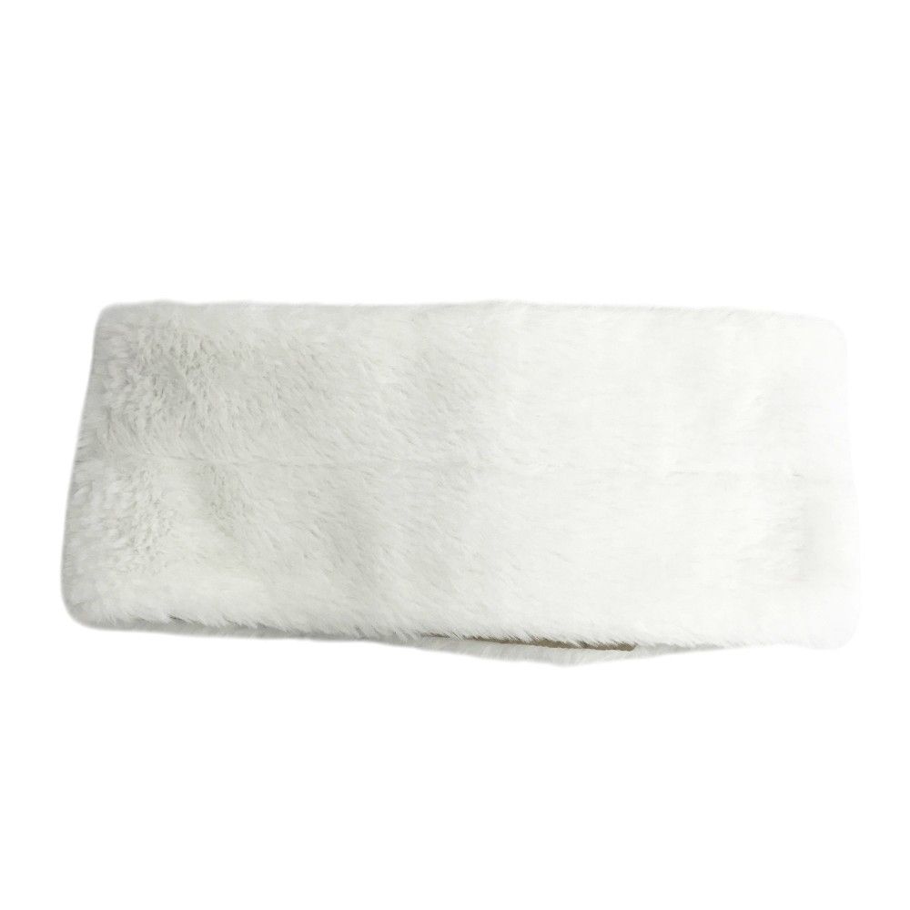 BALANCE GOLF ニュー ンス リバーシブル 中綿ネックウォーマー ファー マフラー ホワイト系 FR ゴルフウェア ストスト