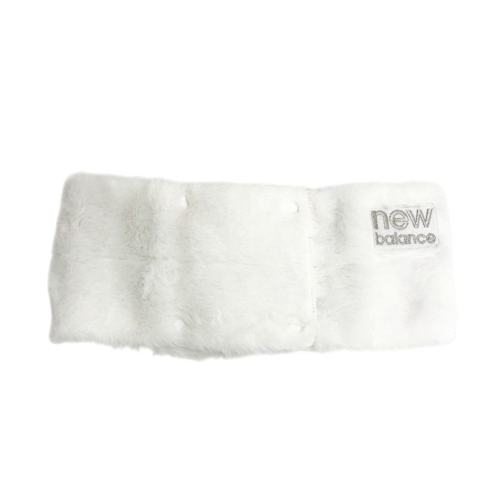 NEW BALANCE GOLF ニューバランス リバーシブル 中綿ネックウォーマー ファー マフラー ホワイト系 FR 240101414483 ゴルフウェア ストスト