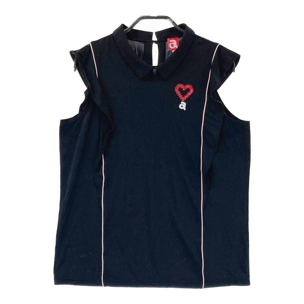 サイズ：40 ARCHIVIO アルチビオ ノースリーブシャツ ネイビー系