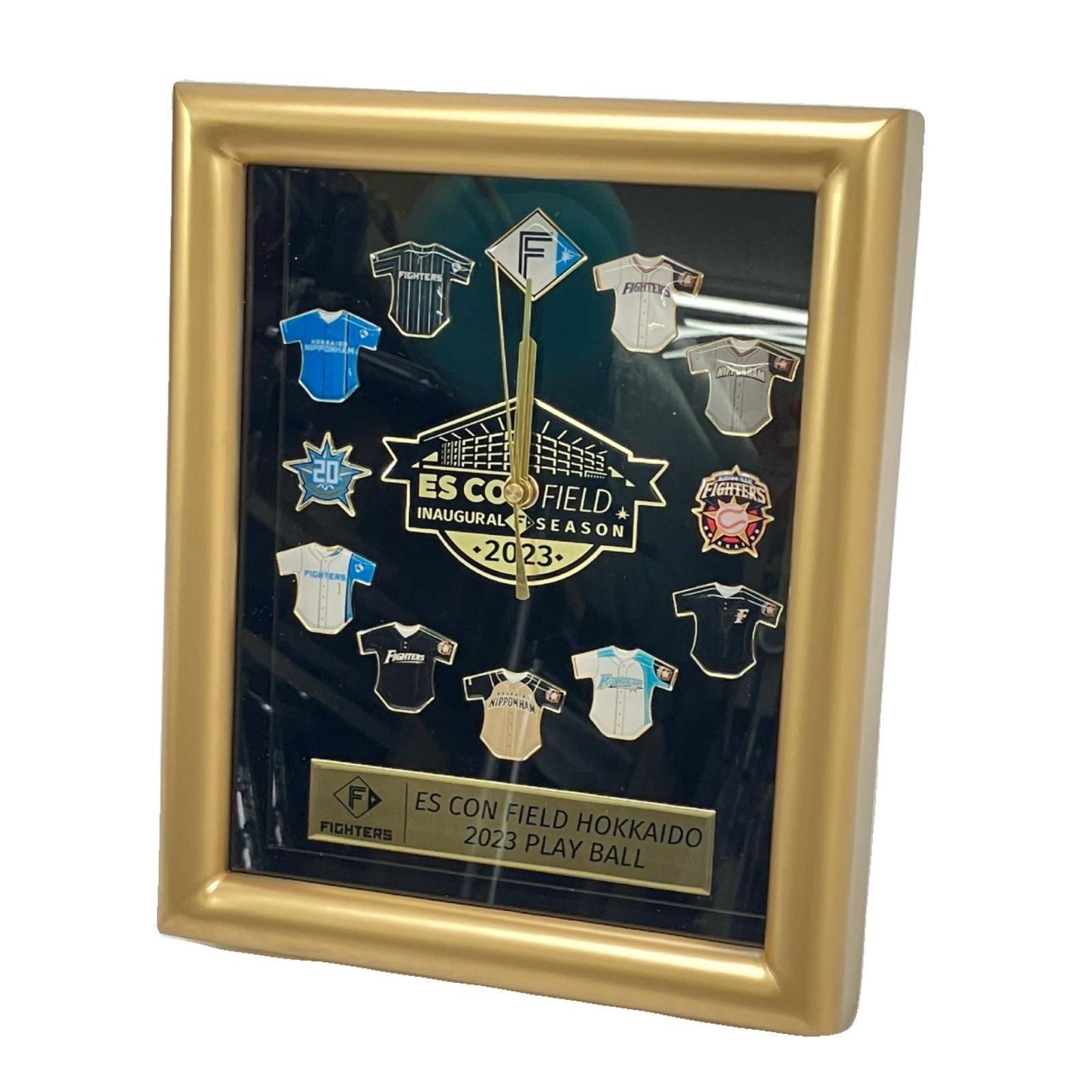 エスコン記念時計ESCON FIELD INAUGURAL SEASON サイン エスコンフィールド北海道 開業記念時計 エスコン記念時計ESCON FIELD