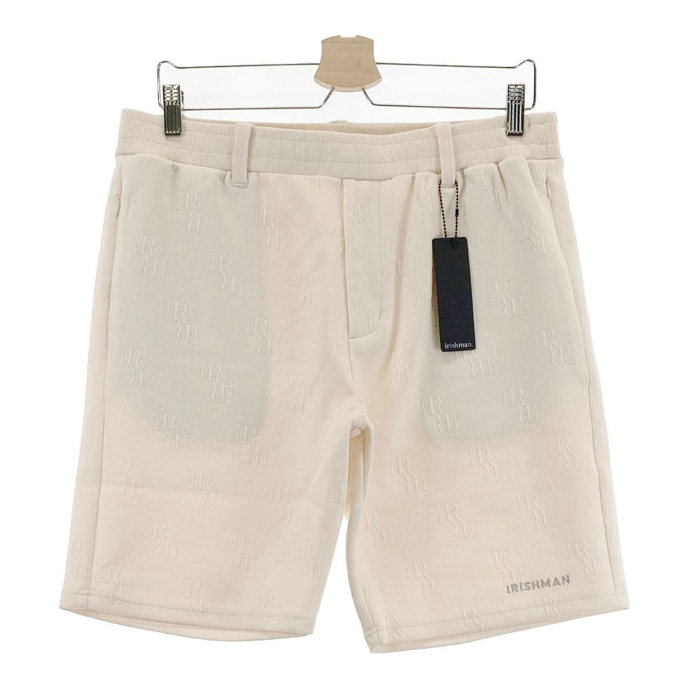 サイズ M IRISHMAN アイリッシュマン ハーフパンツ ベージュ系 240101551644 ゴルフウェア メンズ ストスト