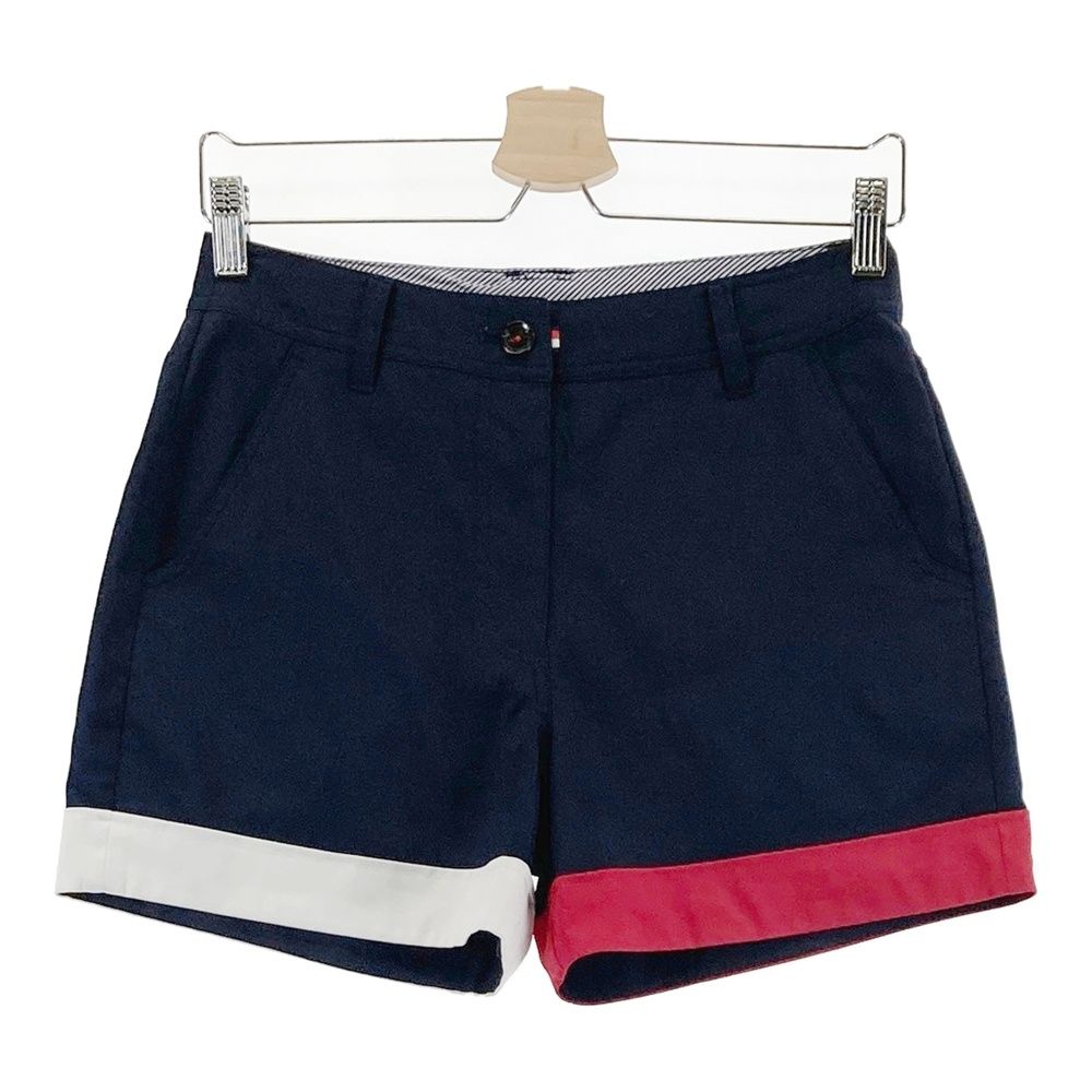 トミーフィルフィガー　ゴルフショーツ　ネイビー サイズ：S TOMMY HILFIGER GOLF トミー ヒルフィガーゴルフ ストレッチ